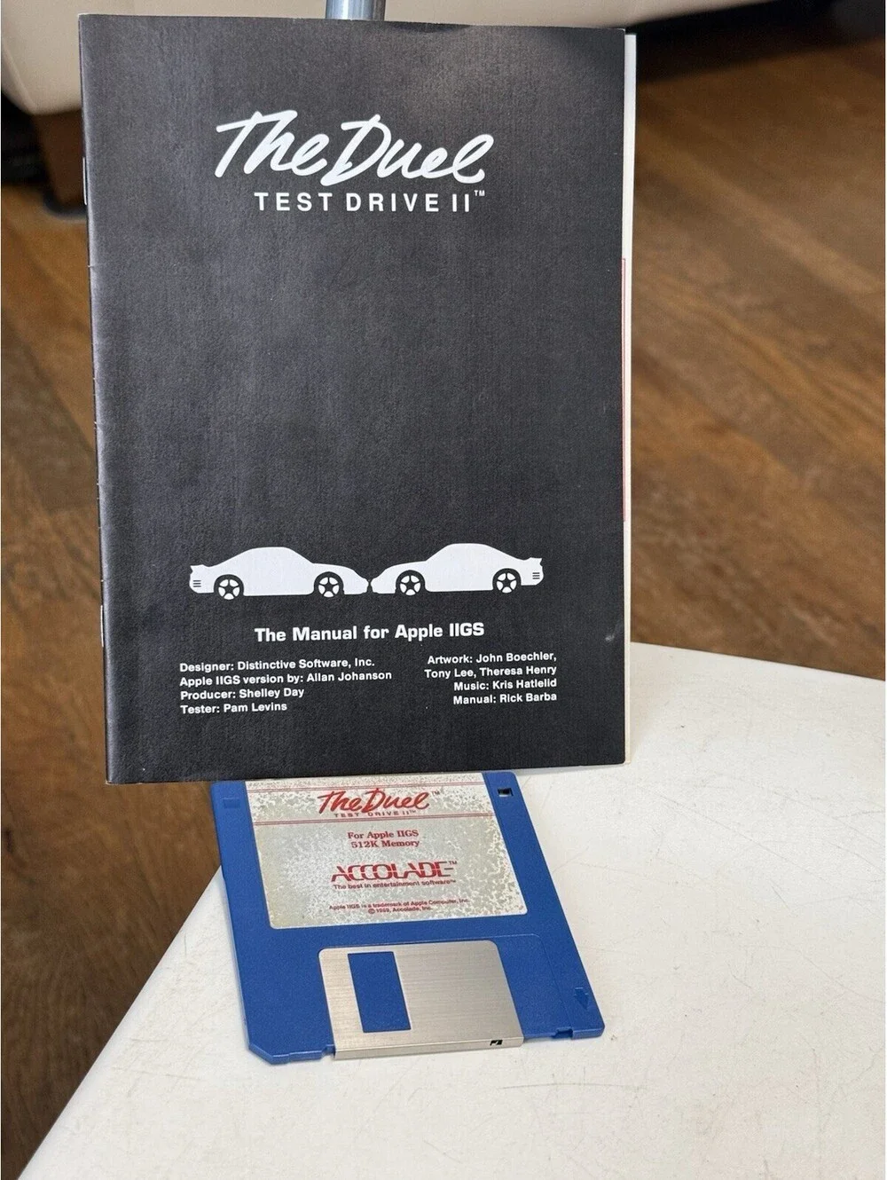 Apple IIGS - Retro Software The Duel by Accolade - Untested